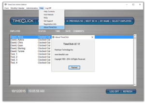 Version Legacy TimeClick