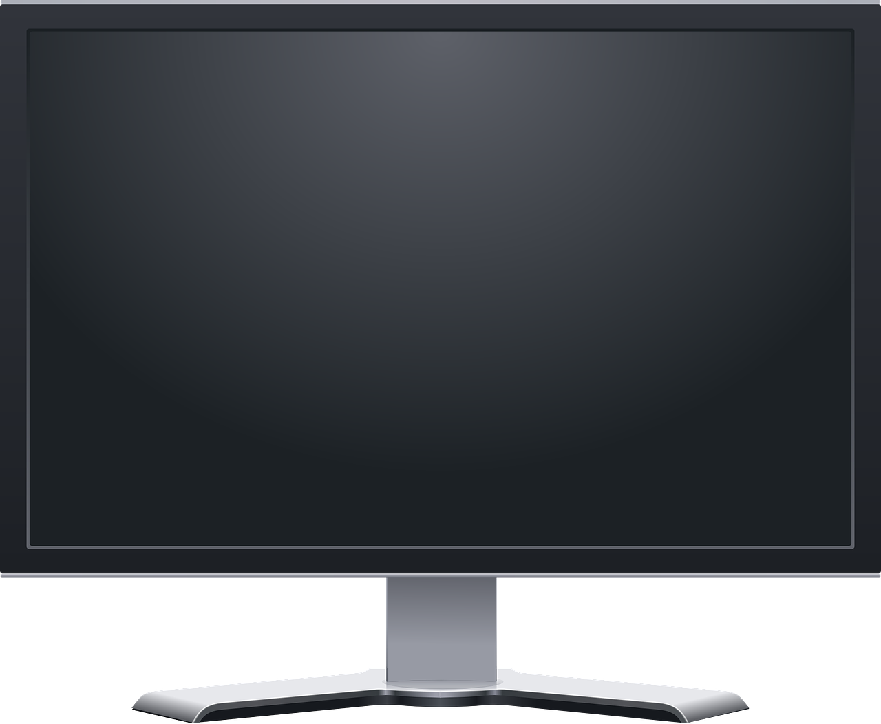 blank monitor