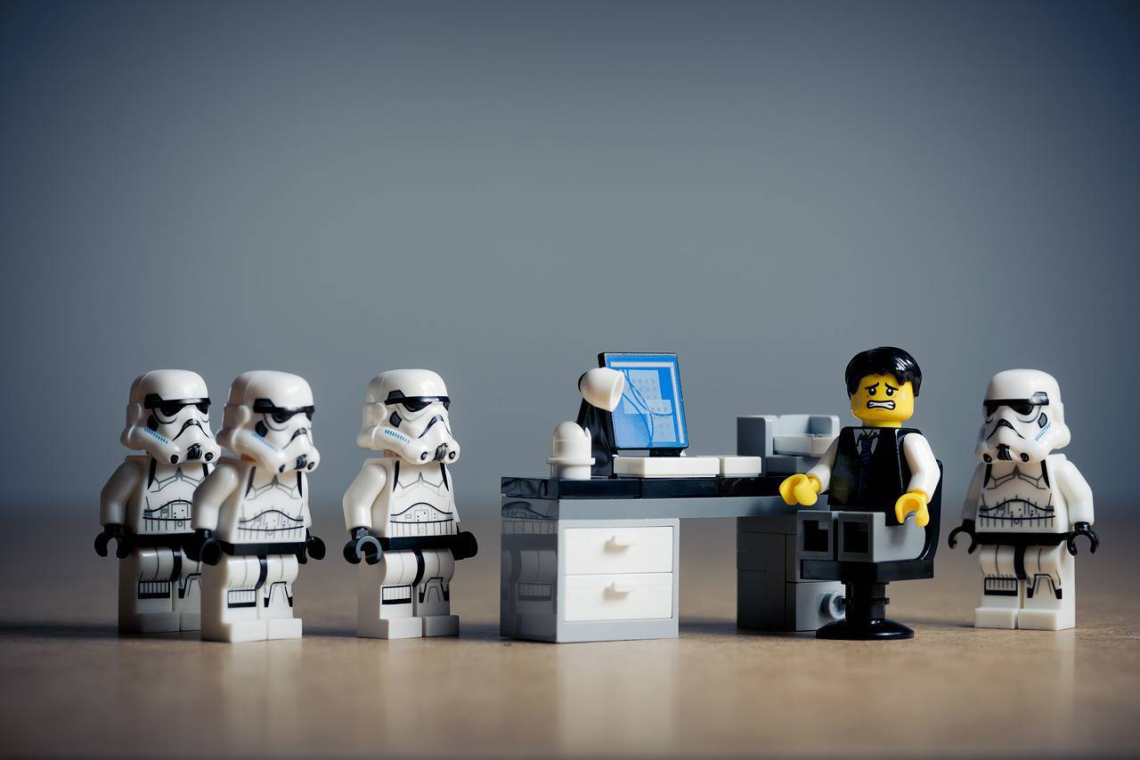 Storm troopers and administrator