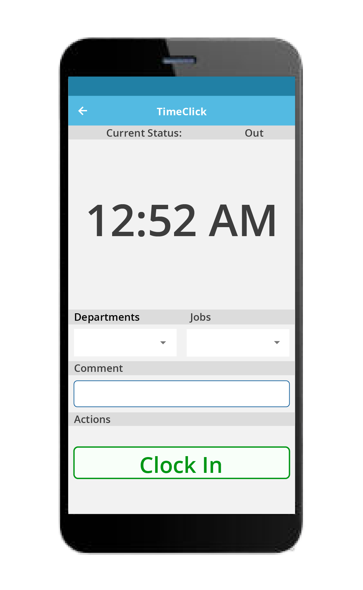 google time clock tracking for