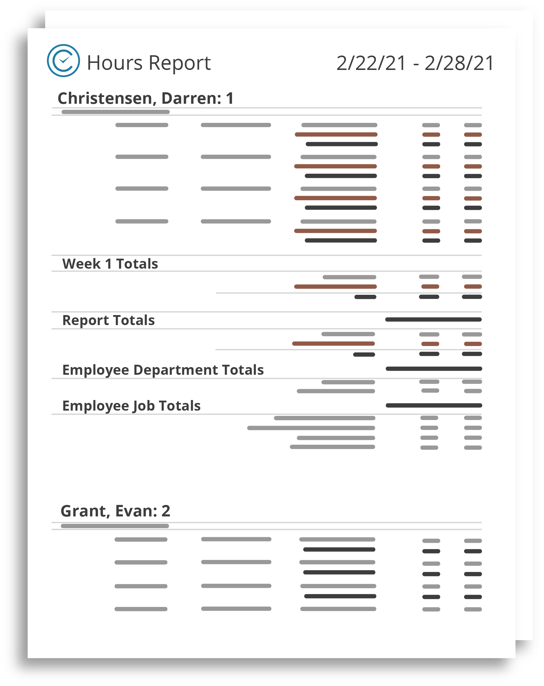 Totaling Hours and Minutes on Employee Timesheets TimeClick