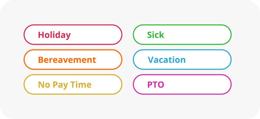 TimeClick - PTO Tracker - Custom Time Actions