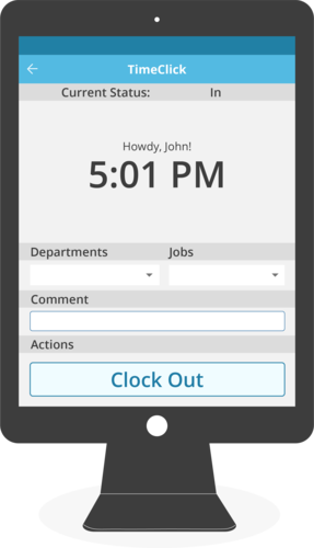 TimeClick - Time Clock App - Employee Kiosk